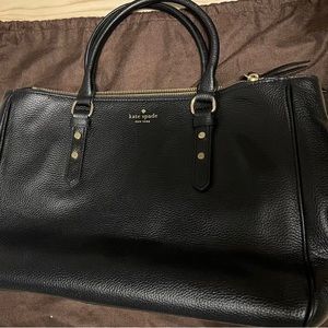 Kate Spade black computer bag